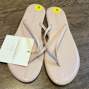 Cynthia Rowley flip flops
